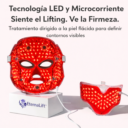 EternaLift™ Máscara LED Rejuvenecedora [Restaura la Firmeza y Desafía el Envejecimiento]