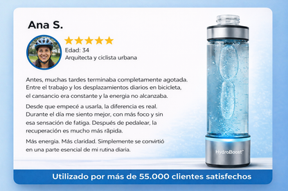 HydroBoost™ Botella [Energía deportiva al instante]