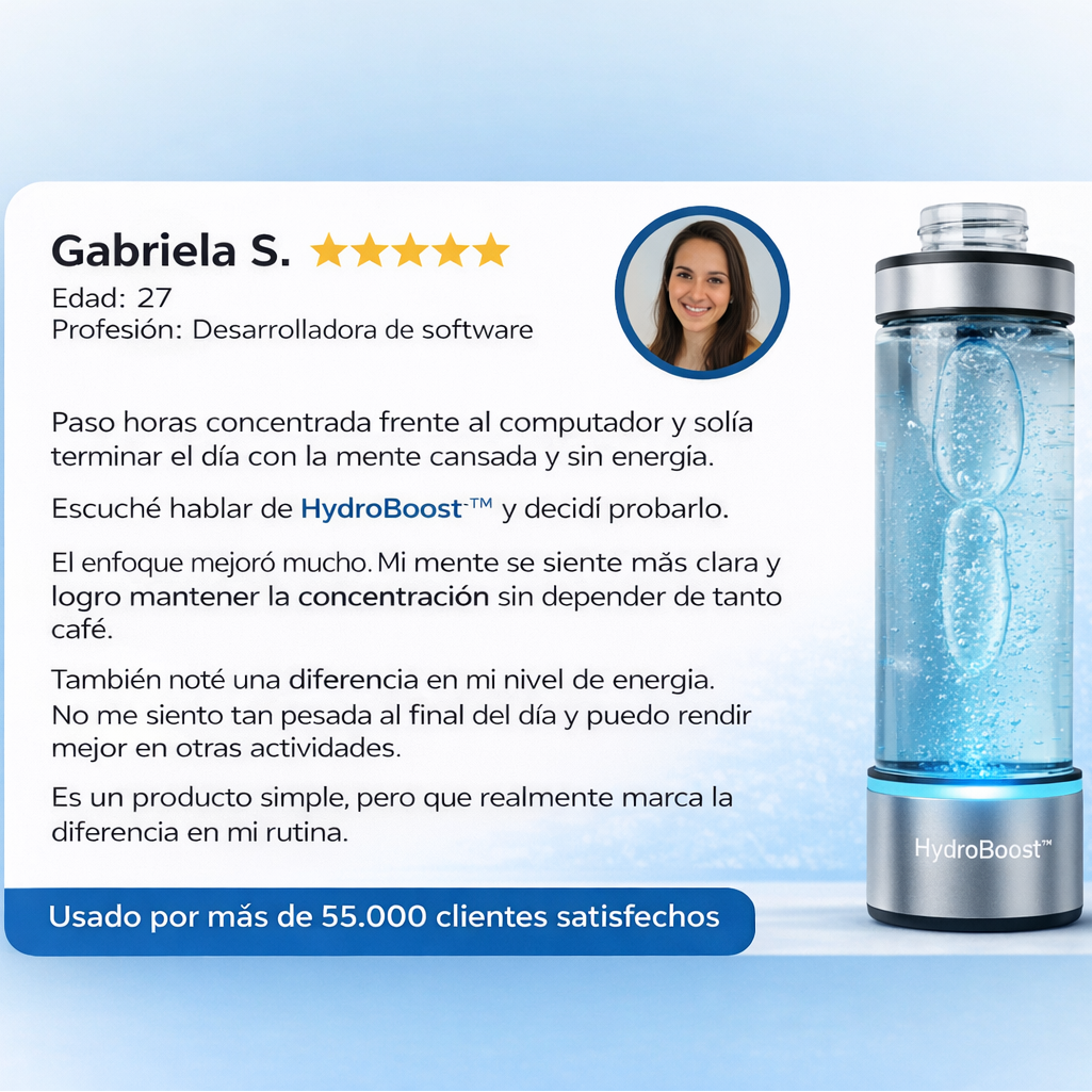 HydroBoost™ Botella [Energía deportiva al instante]