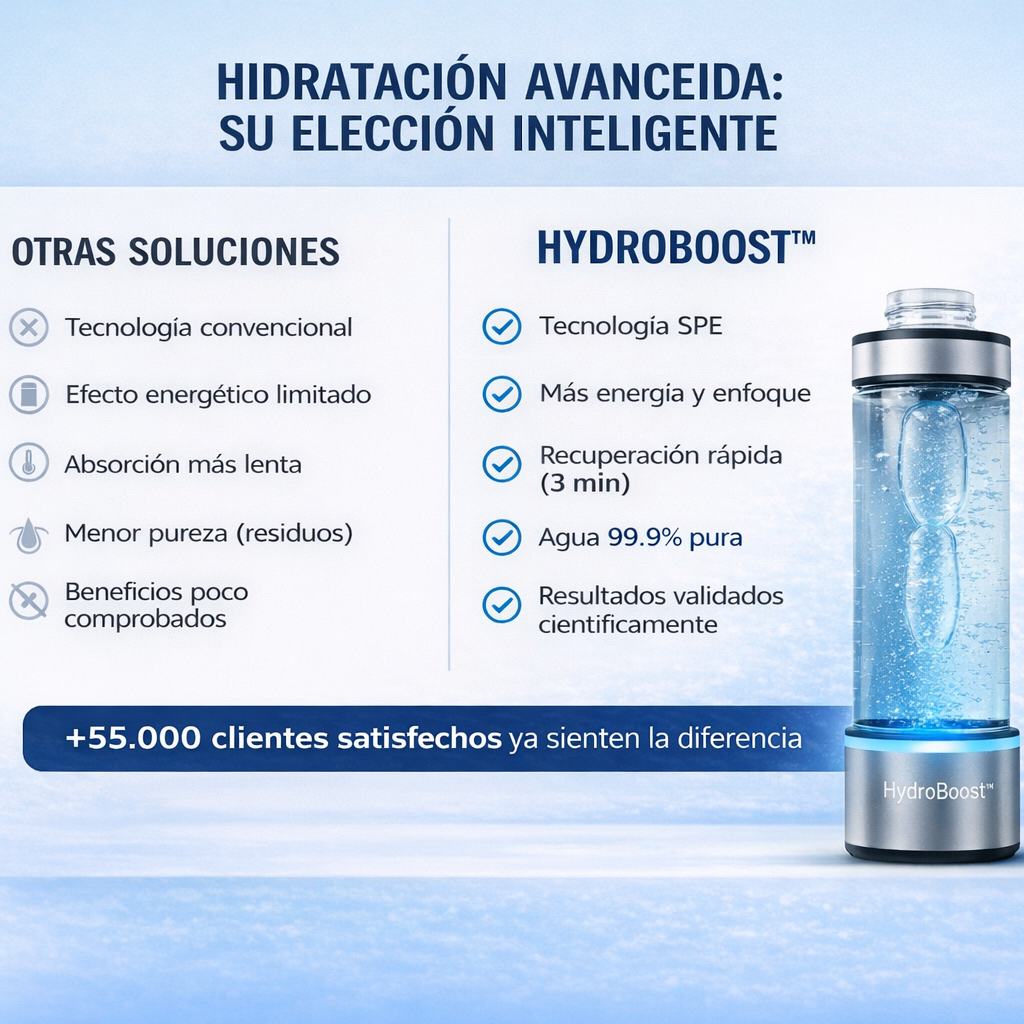 HydroBoost™ Botella [Energía deportiva al instante]