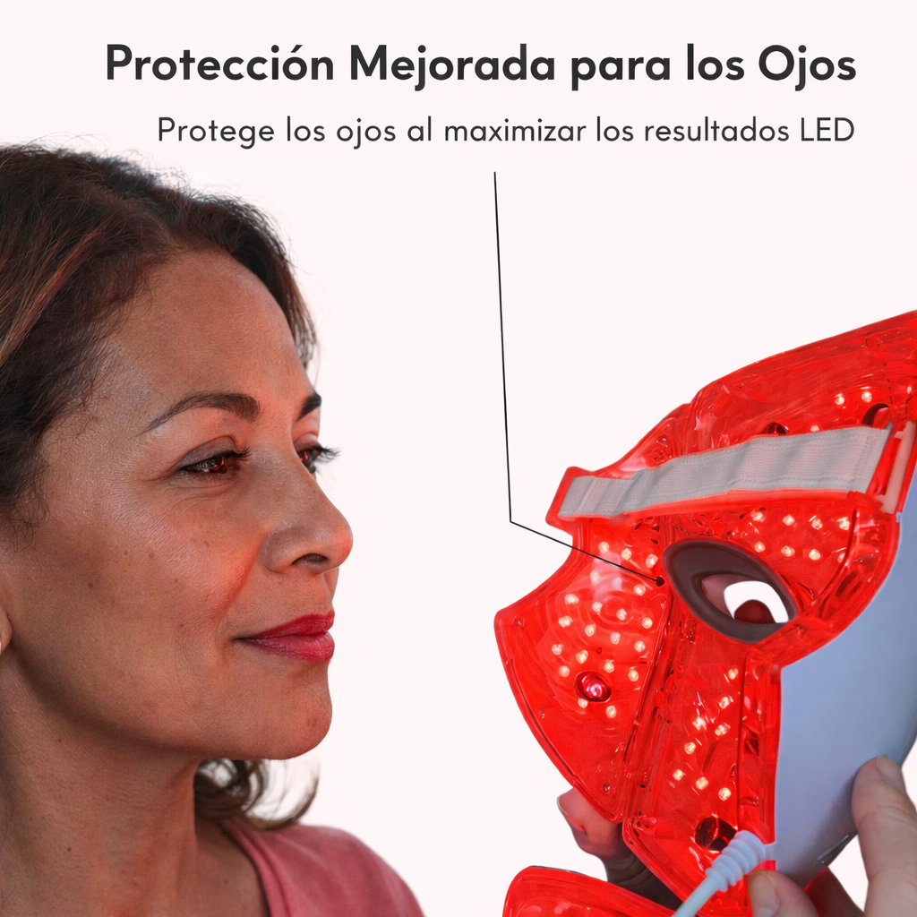 EternaLift™ Máscara LED Rejuvenecedora [Restaura la Firmeza y Desafía el Envejecimiento]